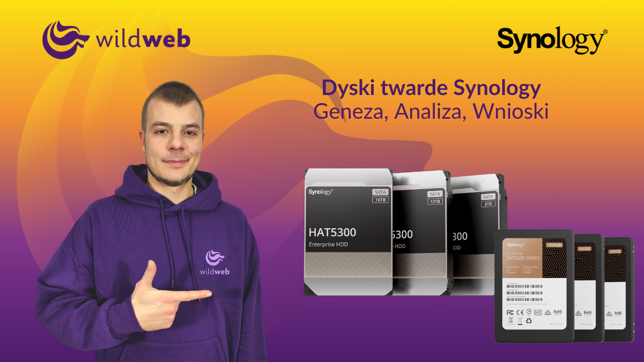 Dyski twarde Synology – geneza, analiza, wnioski